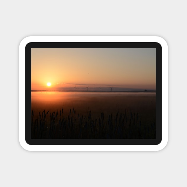 Prairie Sunrise Magnet by Whisperingpeaks