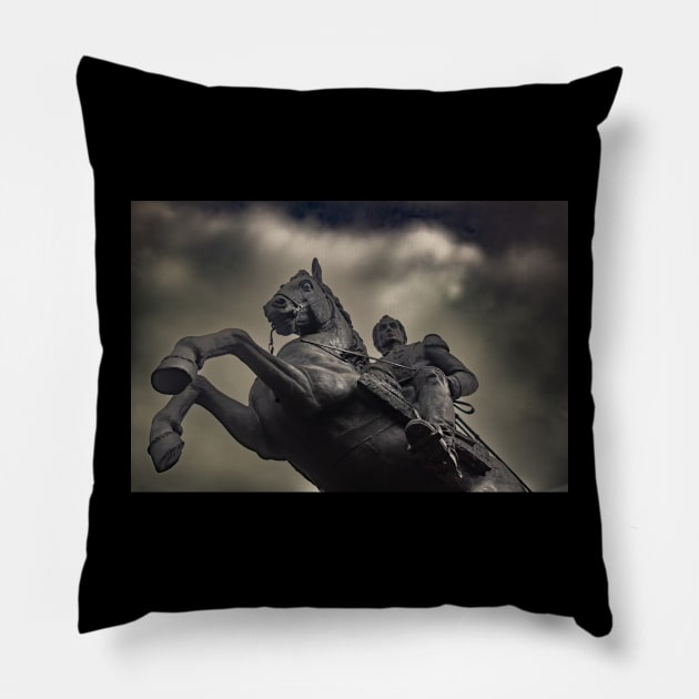 Simon Bolivar Pillow by rickylabellevie