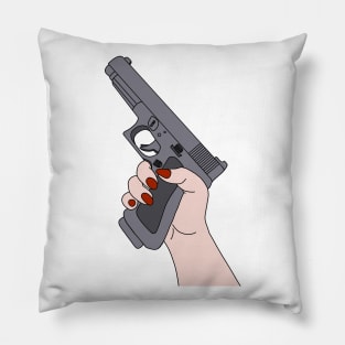 Gun design Pillow