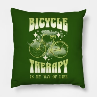 Bicycle Therapy Pillow