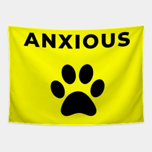 Anxious Dog Tapestry