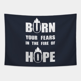 Fears and Fire of hope Tapestry