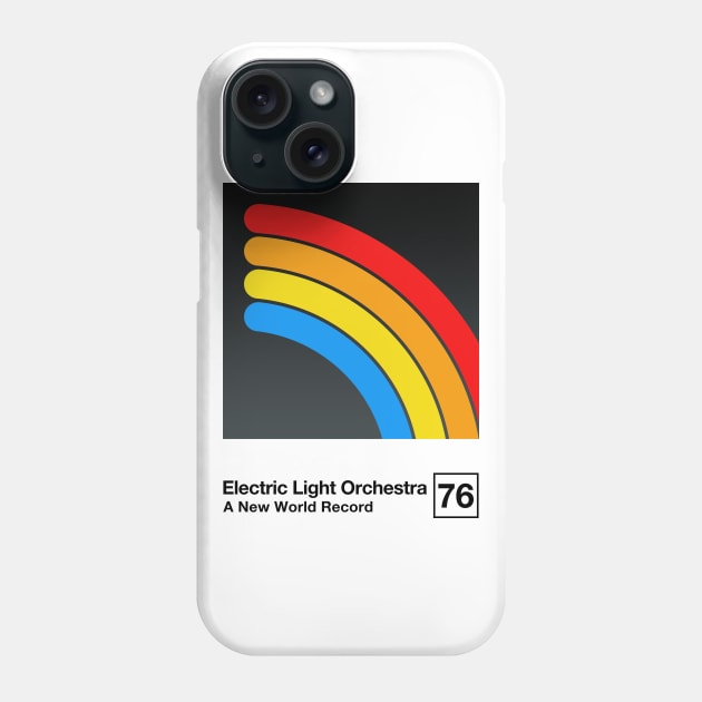 A New World Record / Minimalist Style Graphic Poster Design Phone Case by saudade