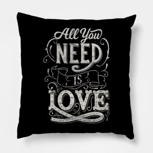 All You Need Is Love Worn Pillow