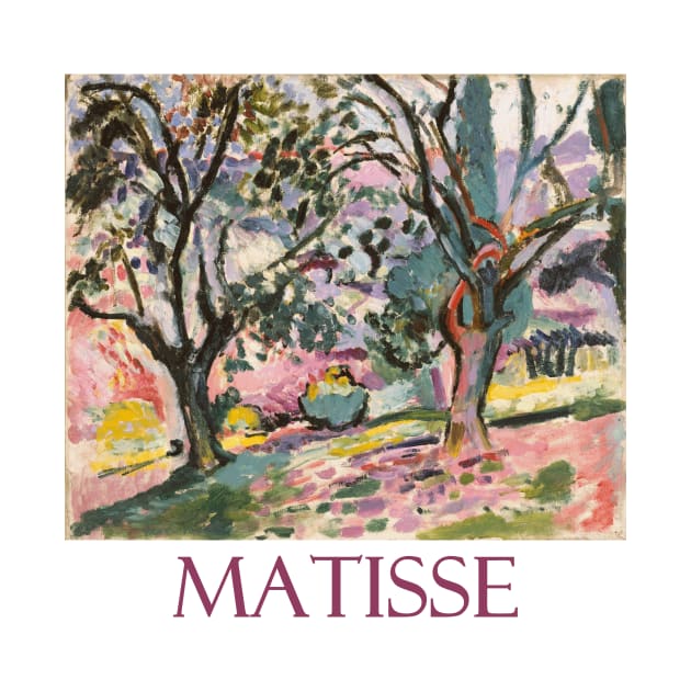 Olive Trees at Collioure by Henri Matisse by Naves