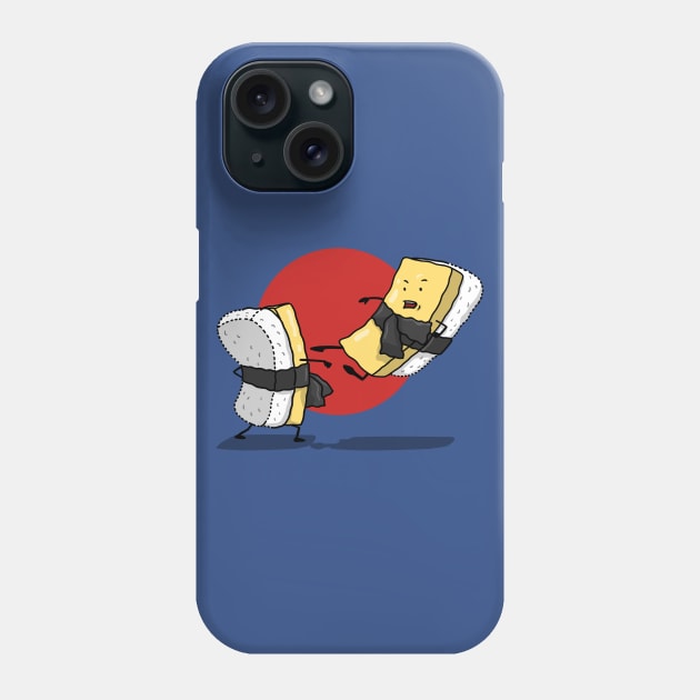 Black Belter Sushis Phone Case by Originals by Boggs Nicolas