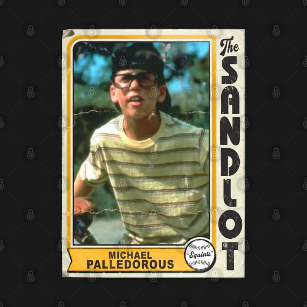 Michael 'Squints' Palledorous Vintage The Sandlot Trading Card by darklordpug