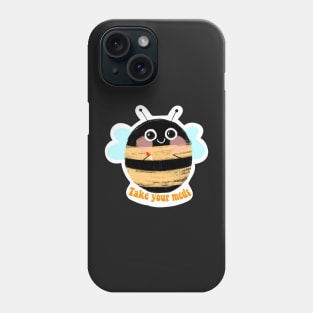 ADHD Bee - take your meds Phone Case