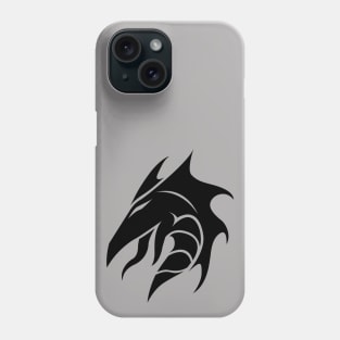 Iconic Laviathan in Black Phone Case