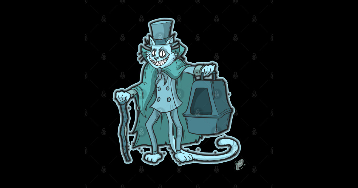 The Catbox Ghost Hatbox Ghost TShirt TeePublic