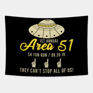 Area 51 Fun Run Tapestry