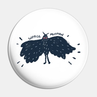 Surprise Mothman Pin