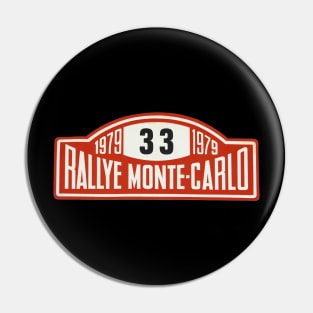 rally raid Pin