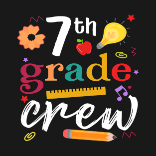 7th Grade Crew Back To School T-Shirt