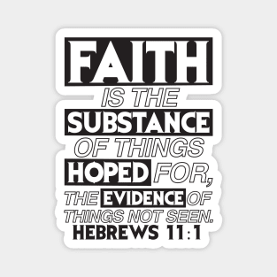 Hebrews 11:1 Magnet