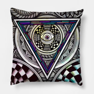 Hypnotic Eyes Pillow