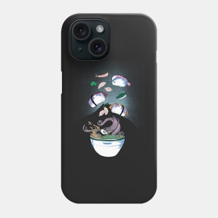 Sushi - all you can eat - strange - black version Phone Case