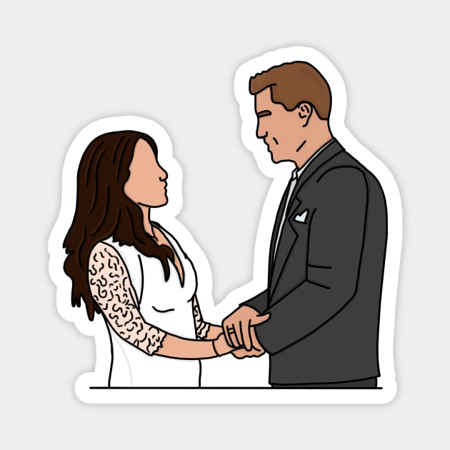 Chenford Wedding Magnet by SabsArt05