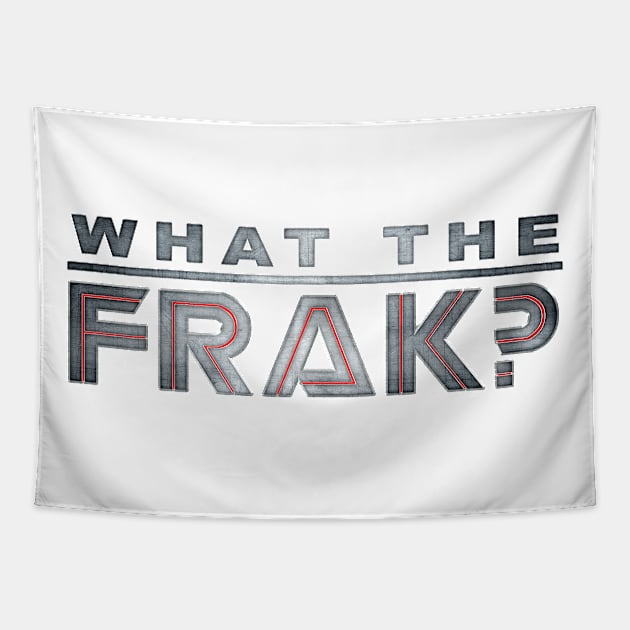 What The Frak? Tapestry by SwanStarDesigns