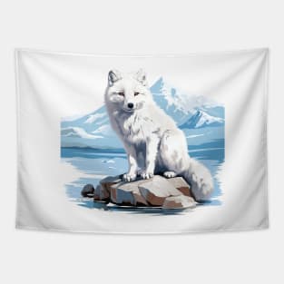 Arctic Fox Tapestry