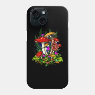 Magic mushrooms fungi Phone Case