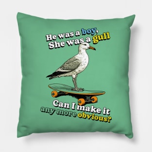 SK8R BOI Meme Design Pillow