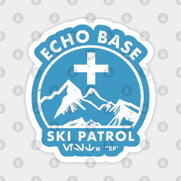 Snow Planet Ski Patrol V2 Magnet by PopCultureShirts