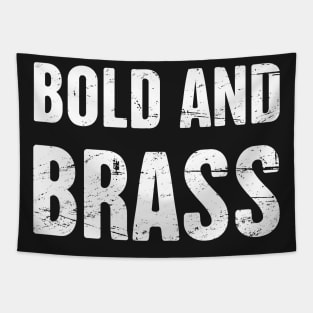 Bold And Brass Tapestry