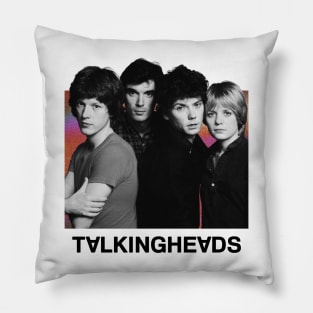 Vintage Talking Heads Pillow