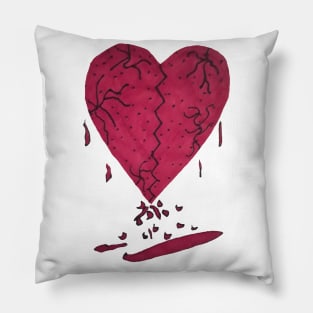 Broken Heart Pillow