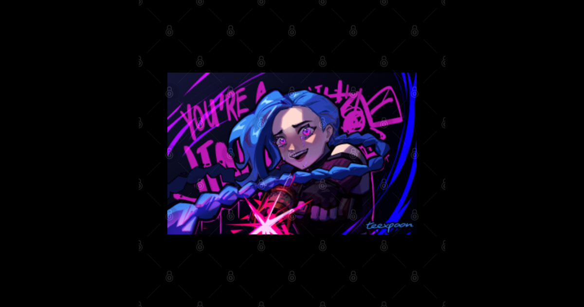 jinx Jinx Sticker TeePublic