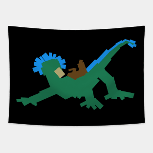 Lizard Wizard Tapestry