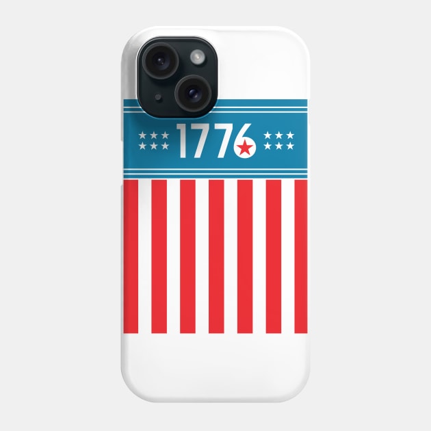 1776 'Merica Phone Case by BentonParkPrints