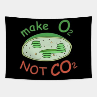 make O2 NOT CO2 chloroplast Tapestry