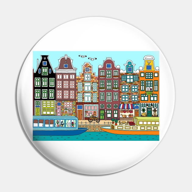 Amsterdam Pin by lamaisondulapino