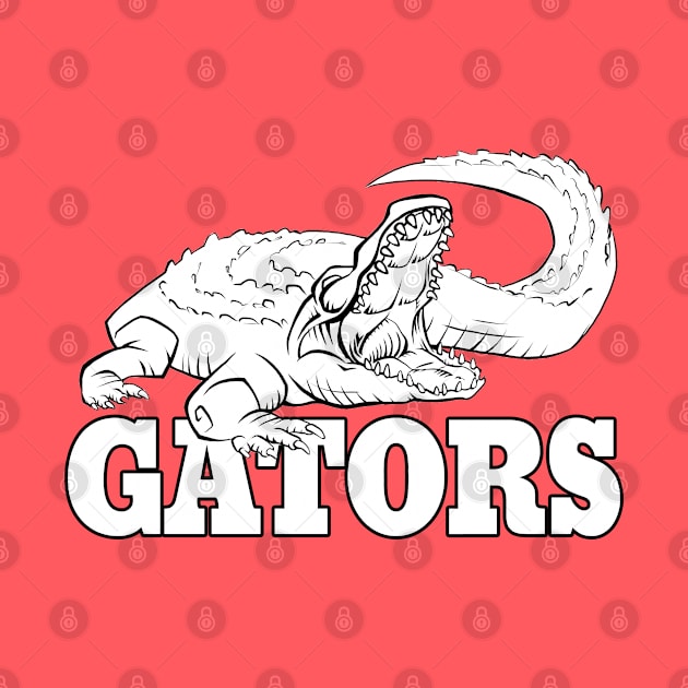 Gators Mascot by Generic Mascots