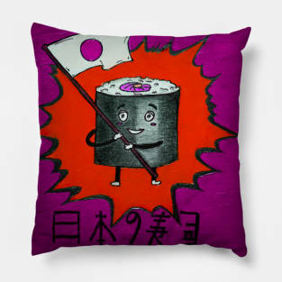 Sushi Invasion 2 Pillow