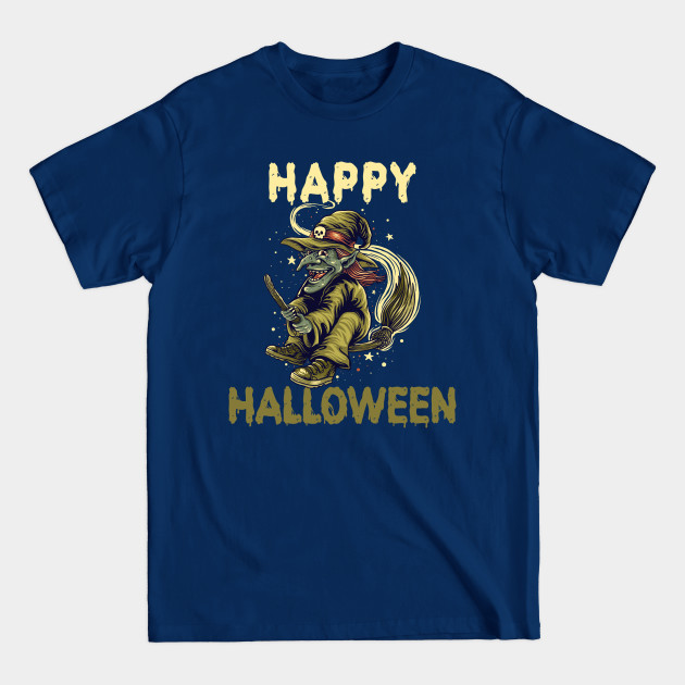 Disover Happy Halloween Witch Costume - Scary - T-Shirt