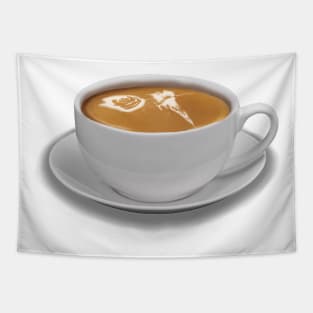 A Cup of Coffee Tapestry