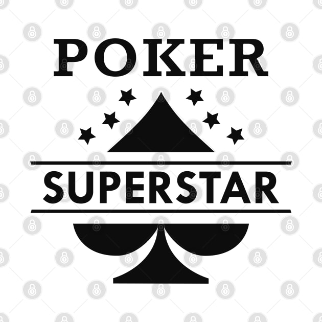 Poker Player - Poker Star by KC Happy Shop