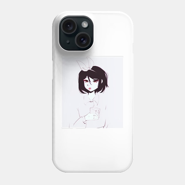 Peach Milk tea Phone Case by ariaayuzawa