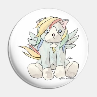 Harlock the Cat Cosplay: Rainbow Dash Pin