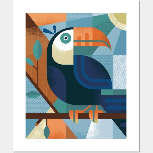Toucan - Stretched Canvas Print in more sizes – Vichy's Art