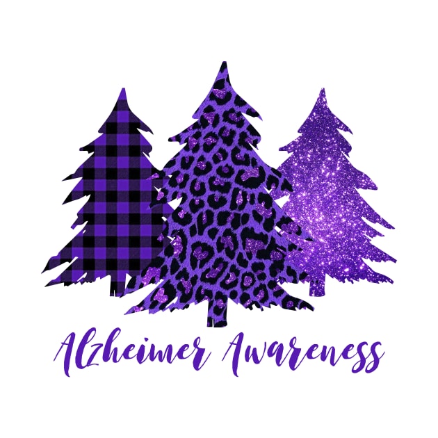 Alzheimer Awareness Christmas Alzheimer Gift by nicholsoncarson4