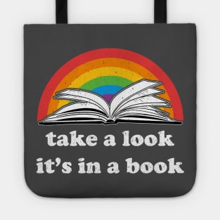 Take a Look, it's In a Book Tote