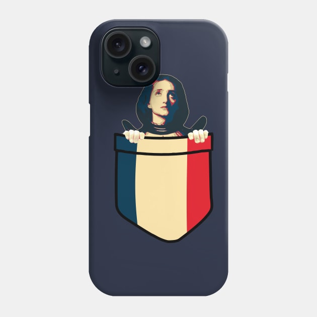 Jeanne Darc In My Pocket Phone Case by Nerd_art