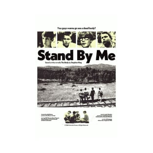 Stand by Me - Vintage Movie Poster of the 1986 Drama Film T-Shirt