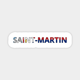 Drapeau Saint-Martin Magnet