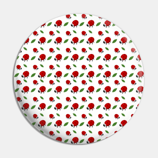 Ladybugs Pattern Pin