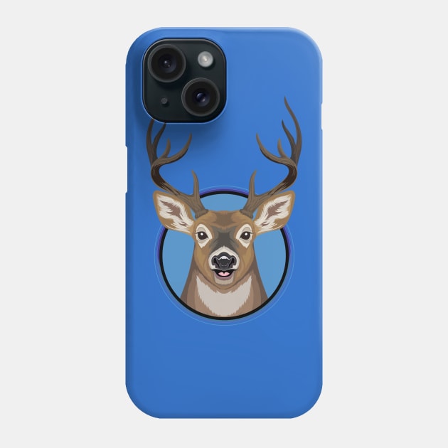 Deer Circle Phone Case by Peppermint Narwhal